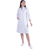 Халат ВОЛНА, белый