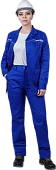 Костюм ОПЕРАТОР летний, василёк, женский (Куртка+брюки)