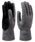 Перчатки АКТАШ® PRO двойные со спилковым наладонником