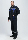 Костюм Итрорис-2 СОП (тк.Саржа,250) п/к, т.синий/васильковый