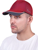 Бейсболка IFORM, красный-серый