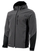 Куртка софтшелл Brodeks KS237, серый/черный 