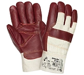 Перчатки кожаные комбинированные утеплённые 2Hands 0148 с защитой от МП Перчатки кожаные комбинированные утеплённые 2Hands 0148 с защитой от МП