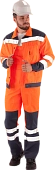 Костюм ГАБАРИТ, оранжевый-т/синий Костюм ГАБАРИТ, оранжевый-т/синий