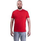Футболка короткий рукав 160 г/м2, красная