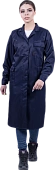 Халат кислотостойкий, т/синий, женский 