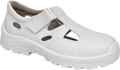 Полуботинки с перфорацией САНИТАРИ с МП, композиционная кожа ПУ (белые) Полуботинки с перфорацией САНИТАРИ с МП, композиционная кожа ПУ (белые)