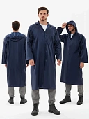 Плащ влагозащитный ProfLineBase (ПВХ,180), т.синий