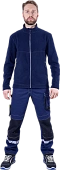 Куртка флисовая ФЬЮЖЕН, синяя