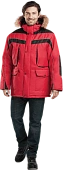 Куртка ДИКСОН зимняя, красный-чёрный