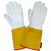 Краги TIG (T30-11-ru), овечья кожа, манжет спилок