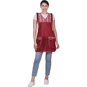 Фартук ХОЗЯЮШКА нейлоновый, бордо