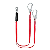 Строп VENTO  аА22, лента, двойной, амортизатор, карабины (м+2б)