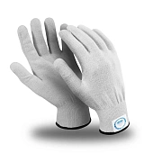 Перчатки ДАЙМОНД (MG-403), Dyneema® Diamond/нейлон, без покрытия, оверлок, цвет белый