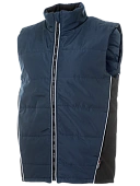Жилет утепленный Brodeks KW101, синий/черный 
