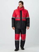 Костюм зимний Мегрес-2 СОП (тк.OxLine,90) п/к, красный/черный