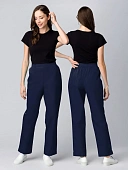 Брюки женские Классик (тк.ТиСи), т.синий