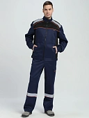 Костюм Практичный-2 СОП CH (тк.Смесовая,210) п/к, т.синий/черный