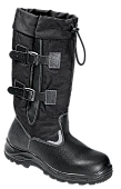 Сапоги TURBO"СЕВЕР" с КП, многослойный утеплитель, кожа/оксфорд, ПУ/нитрил