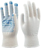 Перчатки х/б с ПВХ СПЕЦ 13-й КЛАСС,48 гр