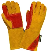 Краги спилковые Siberia усиленные для сварки Т22-11-ru-12,5 с защитой от МП, Тп Краги спилковые Siberia усиленные для сварки Т22-11-ru-12,5 с защитой от МП, Тп