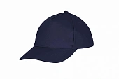 Кепка бейсболка на липучке цв. темно-синий Кепка бейсболка на липучке цв. темно-синий